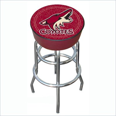 Trademark Retro NHL Phoenix Coyotes Padded Bar Stool