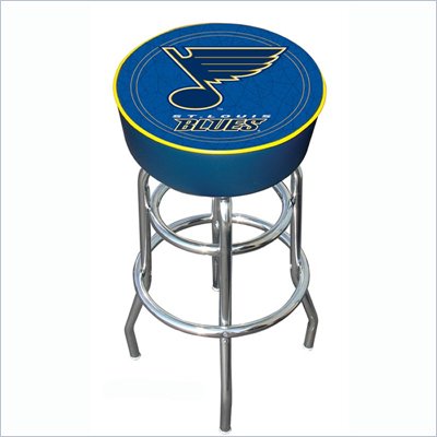 Trademark Retro NHL St. Louis Blues Padded Bar Stool