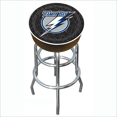 Trademark Retro NHL Tampa Bay Lightning Padded Bar Stool
