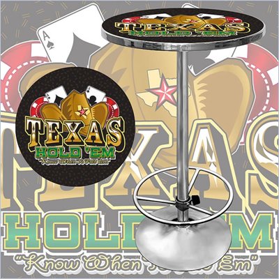 Trademark Texas Hold 'em Pub Table