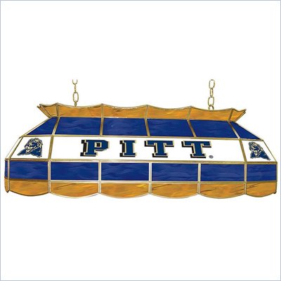 Trademark University of Pittsburgh Stained Glass 40" Tiffany Lamp