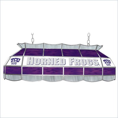 Trademark Texas Christian University Stained Glass 40" Tiffany Lamp