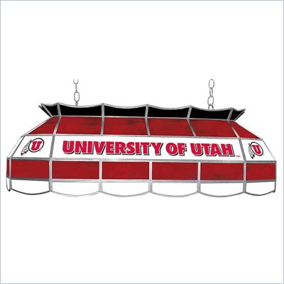 Trademark University of Utah Stained Glass 40"  Tiffany Lamp