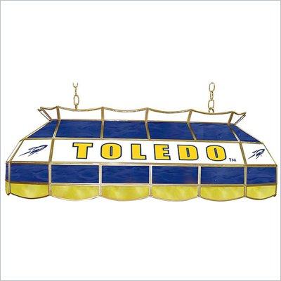 Trademark University of Toledo Stained Glass 40 In Tiffany Lamp
