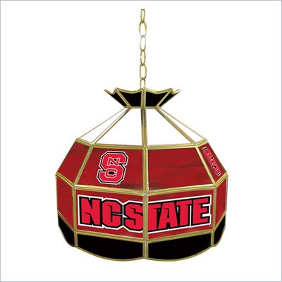 Trademark North Carolina State Glass Tiffany Lamp - 16 inch diameter