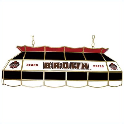 Trademark Brown University Stained Glass 40" Tiffany Lamp