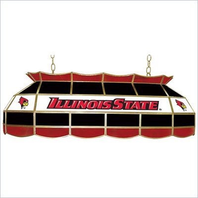 Trademark Illinois State University Stained Glass 40" Tiffany Lamp