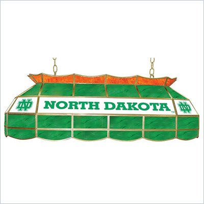 Trademark University of North Dakota Stained Glass 40" Tiffany Lamp
