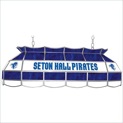 Trademark Seton Hall University Stained Glass 40" Tiffany Lamp