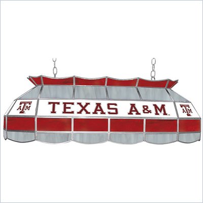 Trademark Texas A&M University Stained Glass 40" Tiffany Lamp