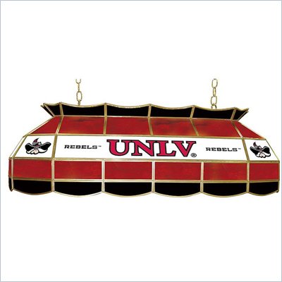 Trademark UNLV Stained Glass 40" Tiffany Lamp