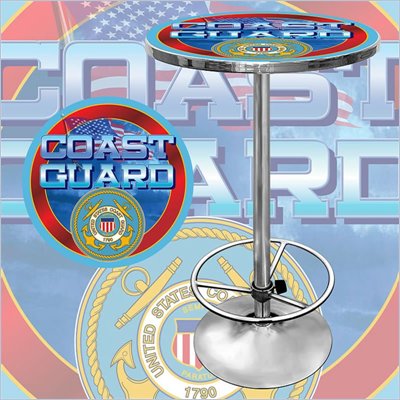 Trademark US Coast Guard Pub Table