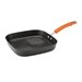 Rachael Ray Hard-Anodized Grill Pan in Gray and Orange