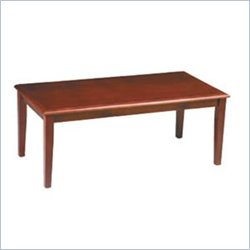 Office Star Rectangular Cherry Coffee Table Furniture Office Reception Coffee Tables Office Star 12519