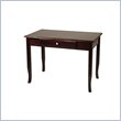 ADD TO YOUR SET: Office Star Wood Writing Desk in Merlot
