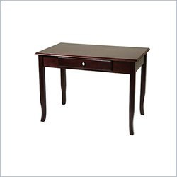Office Star Wood Writing Desk in Merlot
