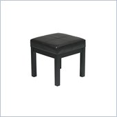 Office Star Metro Square Vinyl Seat Bench