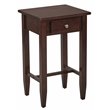 ADD TO YOUR SET: Office Star Wood Telephone Stand in Espresso
