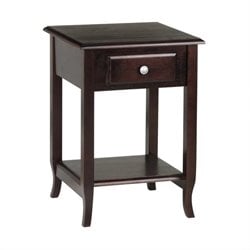 Office Star Merlot Accent Table