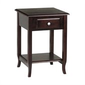 Office Star Merlot End Table