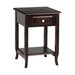 Office Star Merlot Accent Table