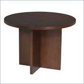 Office Star Pro-Line II Round 3.5' Conference Table with X-Shaped Base