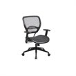 ADD TO YOUR SET: Office Star SPACE Collection: Air Grid Deluxe Task Chair in Black