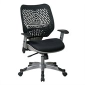 Office Star SPACE: REVV Raven Managers Chair with Space-Flex Back