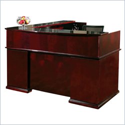Office Star Mendocino Reception Station with Return