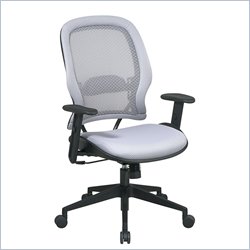 Office Star Shadow Air Grid Back and Shadow Mesh Seat Managers Chair by Office Star
