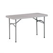 ADD TO YOUR SET: Office Star 4' Resin Rectangular Multi Purpose Table with Traditional 4 Post Legs
