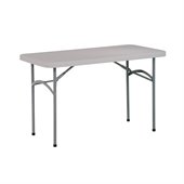 Office Star 4' Resin Rectangular Multi Purpose Table with Traditional 4 Post Legs