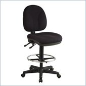 Office Star Deluxe Ergonomic Drafting Chair with 20 Diameter Footring, Seat and Back Tilt Adjustment (special order)