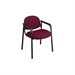 Office Star Work Smart Designer Plastic Shell Back Guest Chair-Pleasure Suede-Buckskin/Stone