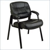 Office Star Leather Guest Chair