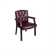 Office Star Traditional Visitors Chair with Padded Arms