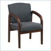 Office Star Work Smart Cherry Finish Visitors Chair (special order)