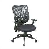 Office Star SPACE EPICC SpaceFlex Back Executive Chair in Raven