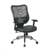 Office Star SPACE EPICC SpaceFlex Back Executive Chair in Raven