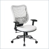 Office Star SPACE EPICC SpaceFlex Back Executive Chair in Ice