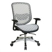 Office Star White DuraGrid Seat & Back Chair