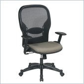 Office Star 23 Air Grid Back Fabric Seat Manager's Chair in Cornstalk