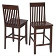 ADD TO YOUR SET: Office Star Westbrook Barstools in Espresso (Set of 2)