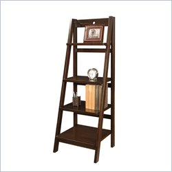 Office Star Folding Bookcase Bookcase in Espresso