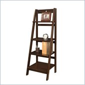 Office Star Folding Bookcase Bookcase in Espresso