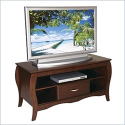 Office Star HEC Brighton 48 TV Stand w/ Side Folding Construction