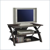 Office Star HEC 36 X-Text TV Stand in Espresso