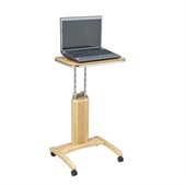 Office Star Precision Laptop Stand in Maple