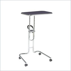 Office Star Lucent Laptop Stand in Purple Glass