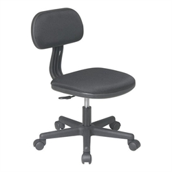 Office Star OSP Designs Seating Task Chair in Black